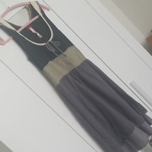 Free people raw them pesant dress